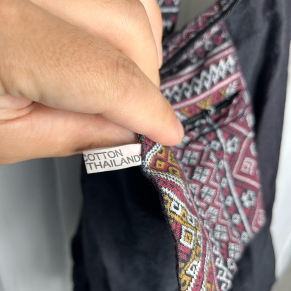 Boho Cotton Tote Bag - Picture 5 of 7